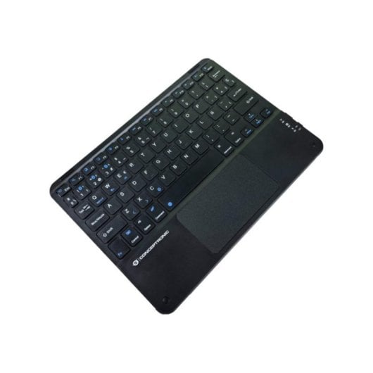 Teclado Conceptronic TOBIN01BES QWERTY Español Bluetooth Touchpad Recargable Negro