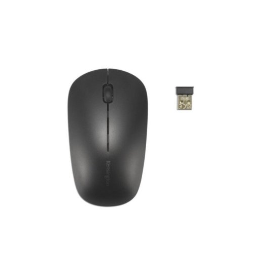 Kit teclado y ratón inalámbrico Kensington KM270 EQ recargable QWERTY negro resistente derrames