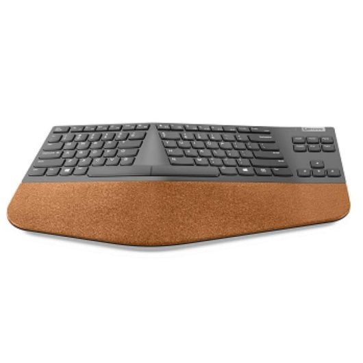 Kabellose geteilte Tastatur Lenovo Go Wireless Split 88 Tasten Grau