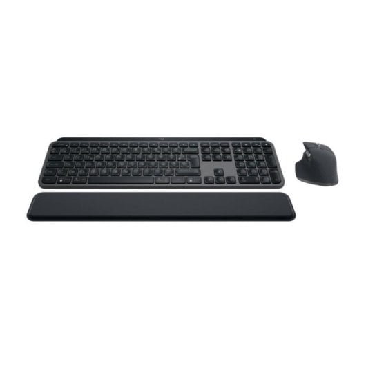 Teclado Logitech 920-011607 AZERTY LED Grafite Inalámbrico RF Wireless + Bluetooth