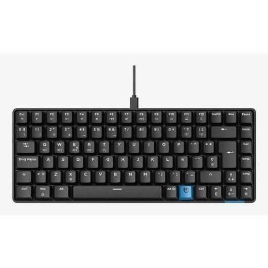 Teclado mecánico Hiditec GM1K Wireless 75% Gateron Pro Red RGB Hot-Swap Español