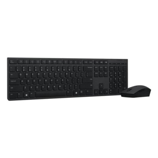 Teclado Lenovo 4X31K03961 Inalámbrico RF Wireless + Bluetooth Completo Gris con Ratón