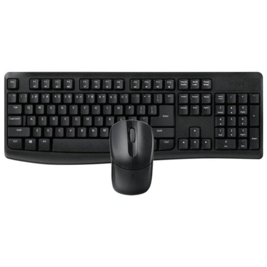 Kabellose Tastatur-Maus-Set Rapoo X1800Pro 2,4 GHz 1000 DPI Kabellos