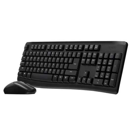 Kabellose Tastatur-Maus-Set Rapoo X1800Pro 2,4 GHz 1000 DPI Kabellos