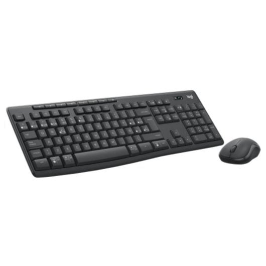 Tastatur Logitech 920-012071 Kabellos RF Wireless Bluetooth Maus Inklusive Grafit