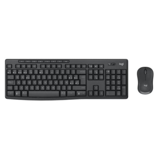 Tastatur Logitech 920-012071 Kabellos RF Wireless Bluetooth Maus Inklusive Grafit