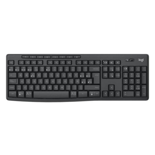Tastatur Logitech 920-012071 Kabellos RF Wireless Bluetooth Maus Inklusive Grafit
