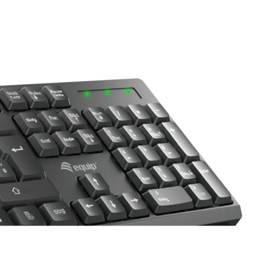 Kit Clavier Equip 245221 Inalámbrico QWERTY Avec Souris Incluse