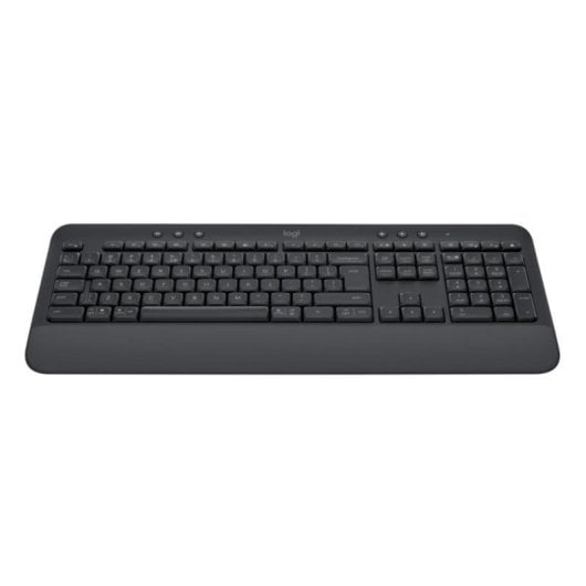 Teclado Logitech Signature K650 Inalámbrico Grafito Reposamuñecas Bluetooth USB