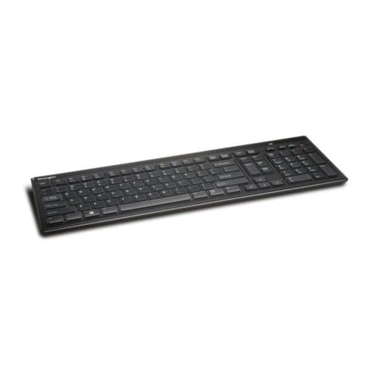 Kabellose Tastatur Kensington Slim Type QWERTY 2.4 GHz Schwarz Vollformat