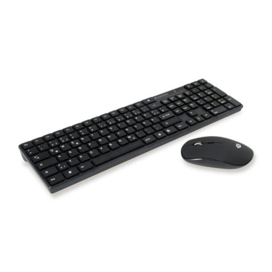 Clavier Conceptronic ORAZIO01DE Inalámbrico QWERTZ Noir avec Souris Incluse