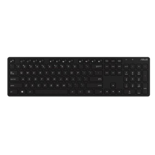 Teclado inalámbrico ASUS W5000 Completo Negro con Ratón 1600DPI Ambidiestro RF