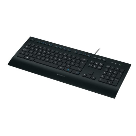 Teclado Logitech K280E Pro Completo Alámbrico USB Membrana QWERTZ Negro