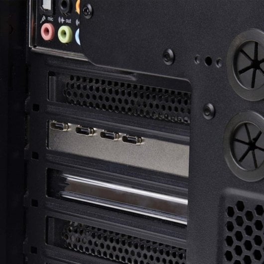PCIe USB Erweiterungskarte 4x USB-C 1x USB-A 10 Gbps ASMEDIA ASM3142 SATA PCI 3.0 Schwarz