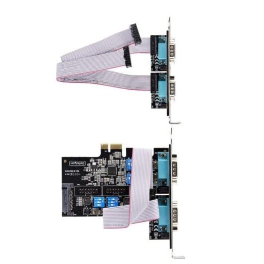 Placa Série PCIe StarTech PEX4S232485 4 Portas DB9 RS-232/422/485 ESD TAA