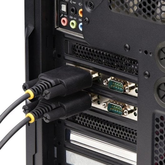 PCIe Serielle Schnittstellenkarte 4 Port DB9 RS232/422/485 ASIX-AX99100 Schwarz