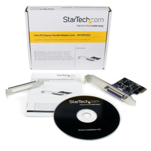 Scheda Controllo PCI Express StarTech.com PEX1P2 Parallelo 2,5 Mbps 1 Porta