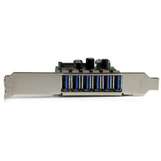 Scheda PCI Express StarTech 7 Porte USB 3.2 Gen 1 con Alimentazione SATA Low-profile / Full-height