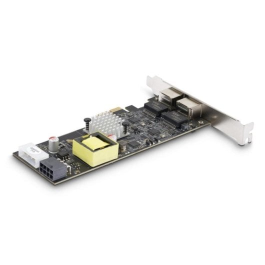 Netzwerkkarte StarTech PCIe Intel I225-V 2-Port PoE 2,5 Gbps Dual-Port Netzwerkkarte