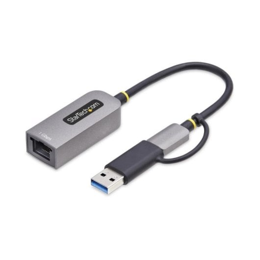 Adaptateur USB-C StarTech.com à Ethernet - 10/100/1000Mbps - Gris