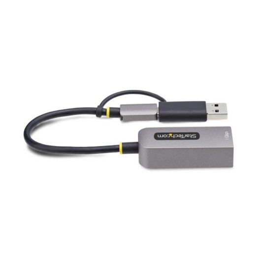 Adaptateur USB-C StarTech.com à Ethernet - 10/100/1000Mbps - Gris