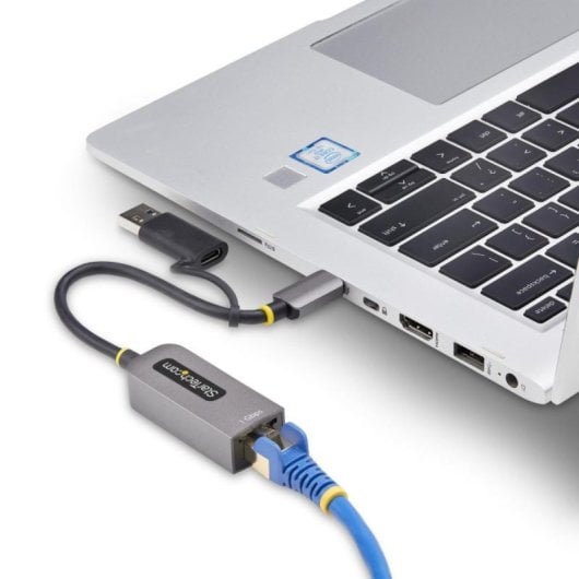 Adaptateur USB-C StarTech.com à Ethernet - 10/100/1000Mbps - Gris