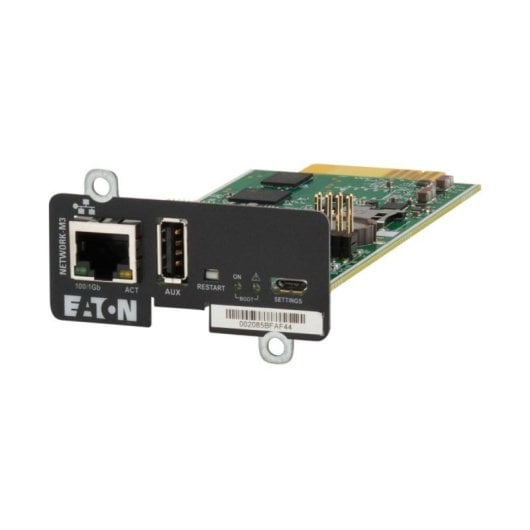 Eaton NETWORK-M3 MiniSlot Placa de Rede 1000 Mbit/s 2xUSB
