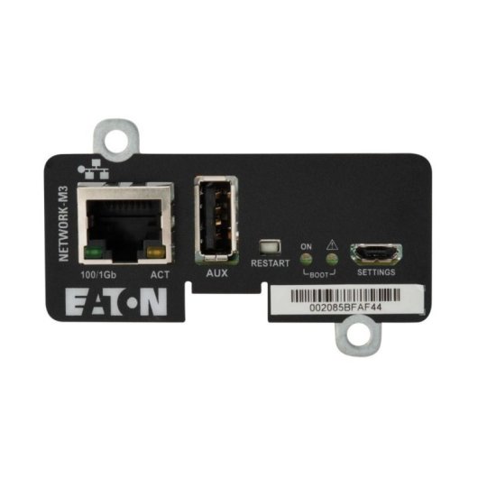 Eaton NETWORK-M3 MiniSlot Placa de Rede 1000 Mbit/s 2xUSB