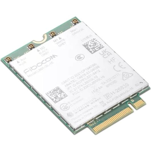 Módulo WWAN Lenovo Fibocom L860-GL-16 M.2 4G LTE Interno 1000Mbit/s para portátil