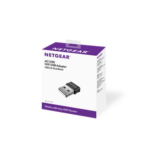 Netgear A6150 Adaptador Wi-Fi USB Dual Band 867Mbps 2x2 MIMO Preto