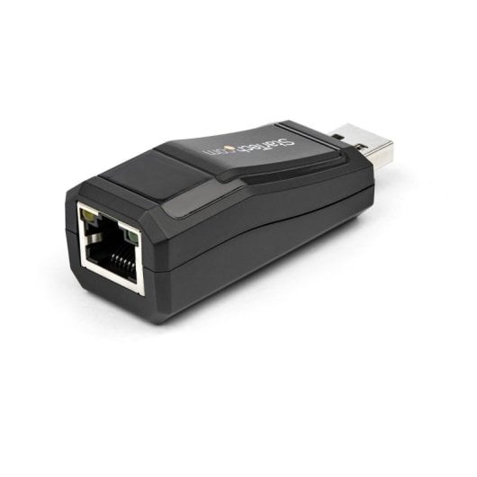 Adaptador de Red USB 3.0 Gigabit Ethernet StarTech USB31000NDS 1 Puerto RJ45 AX88179 Negro