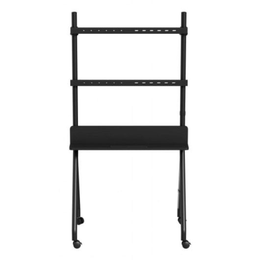 Support TV Gembird TVS-86F-02 Noir Acier 139,7 cm (55") - 2,18 m (86")
