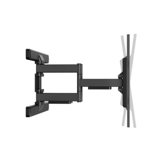 Soporte TV Equip 650348 43-100" Movimiento Completo Inclinable Giratorio Pared Negro