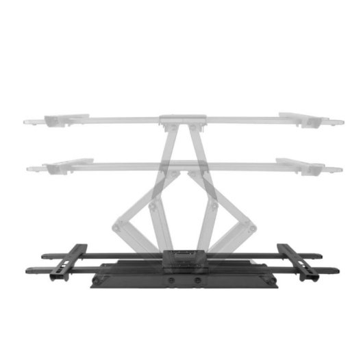 Soporte de Pared iggual SPTV18 para TV 37-80" Articulado, Inclinable, 60kg, Negro
