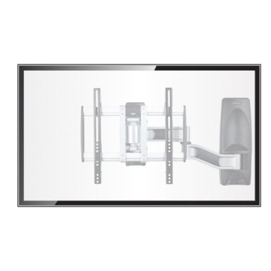 TV Wandhalterung StarTech.com VESA 400x400 26–65" 45 kg Schwenkbar Neigbar Schwarz Silber