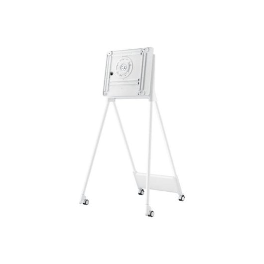 Soporte de Piso Samsung Flip Stand Gris Claro con Ruedas, 400x400 mm, 1 Pantalla