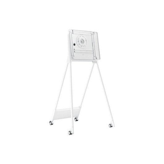 Soporte de Piso Samsung Flip Stand Gris Claro con Ruedas, 400x400 mm, 1 Pantalla
