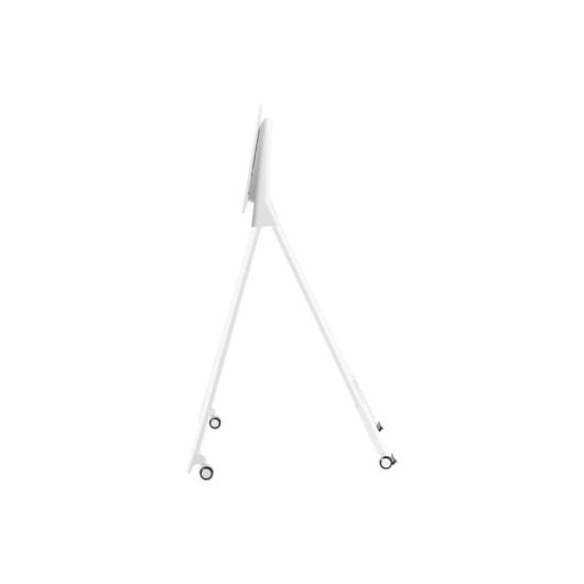 Soporte de Piso Samsung Flip Stand Gris Claro con Ruedas, 400x400 mm, 1 Pantalla
