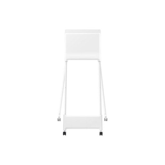 Soporte de Piso Samsung Flip Stand Gris Claro con Ruedas, 400x400 mm, 1 Pantalla