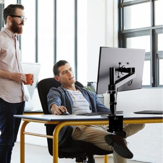 Brazo para Monitor Ergotron NX Series NX Monitor Arm Negro 8kg 34" Abrazadera Ajustable