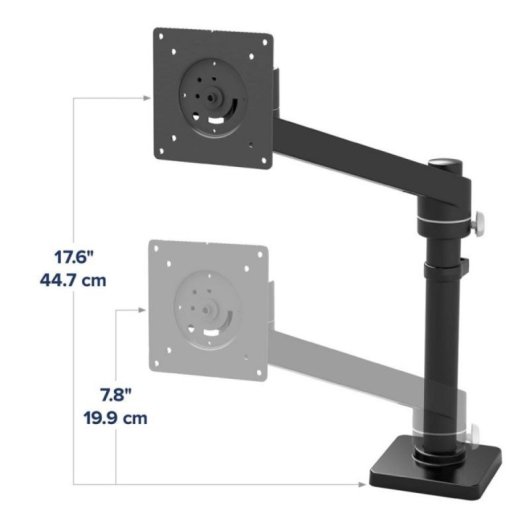 Brazo para Monitor Ergotron NX Series NX Monitor Arm Negro 8kg 34" Abrazadera Ajustable