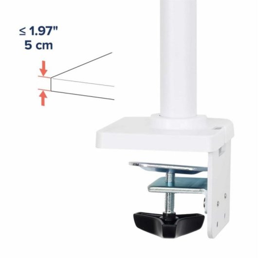 Brazo para monitor Ergotron NX Series NX Monitor Arm White 8kg 34" Blanco/Negro
