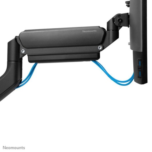 Soporte de monitor Neomounts DS70-450BL1 17-42" resorte de gas Topfix Tope-a-180° negro
