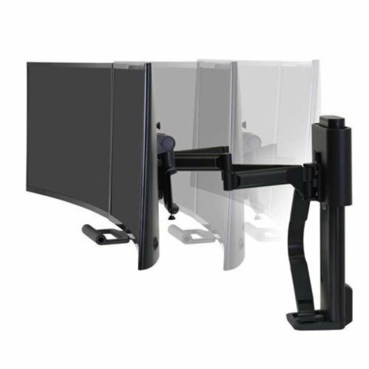 Monitorarm Ergotron TRACE 45-631-224 Schwarz 2 Bildschirme 9,8 kg Traglast Monitorarm Ergotron TRACE 45-631-224 Schwarz 2 Bildschirme 9,8 kg Traglast