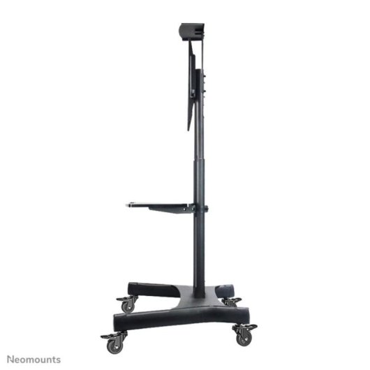 Soporte de suelo Neomounts NM-M1700BLACK para TV 32-75" hasta 50kg ajustable ruedas freno