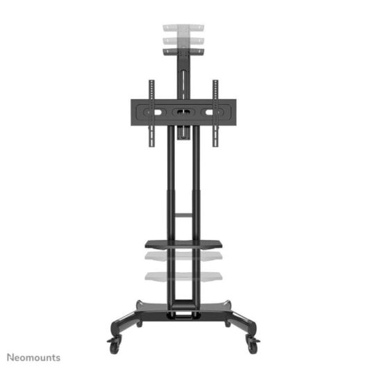 Soporte de suelo Neomounts NM-M1700BLACK para TV 32-75" hasta 50kg ajustable ruedas freno
