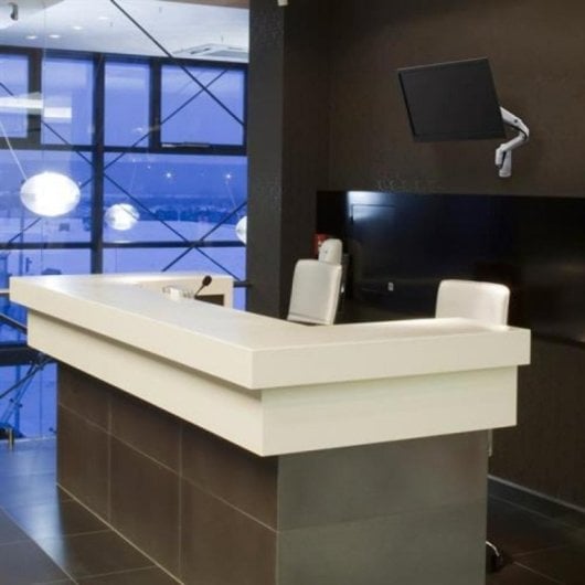 Monitorarm Ergotron MXV Series MXV Wandmontage Weiß Schrauben 9,1 kg 20–34"