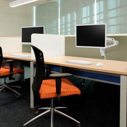 Monitorarm Ergotron MXV Series MXV Wandmontage Weiß Schrauben 9,1 kg 20–34"