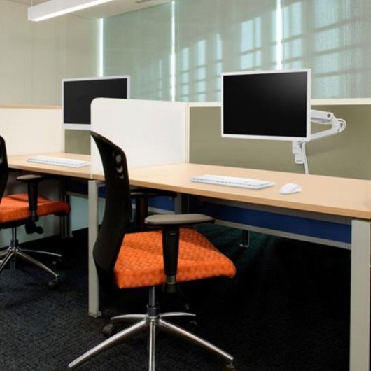 Monitorarm Ergotron MXV Series MXV Wandmontage Weiß Schrauben 9,1 kg 20–34"