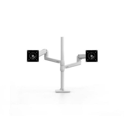 Bras de Montage Ergotron LX Double Empilé, 9,1 kg, 101,6 cm (40"), Ajustable, Blanc
